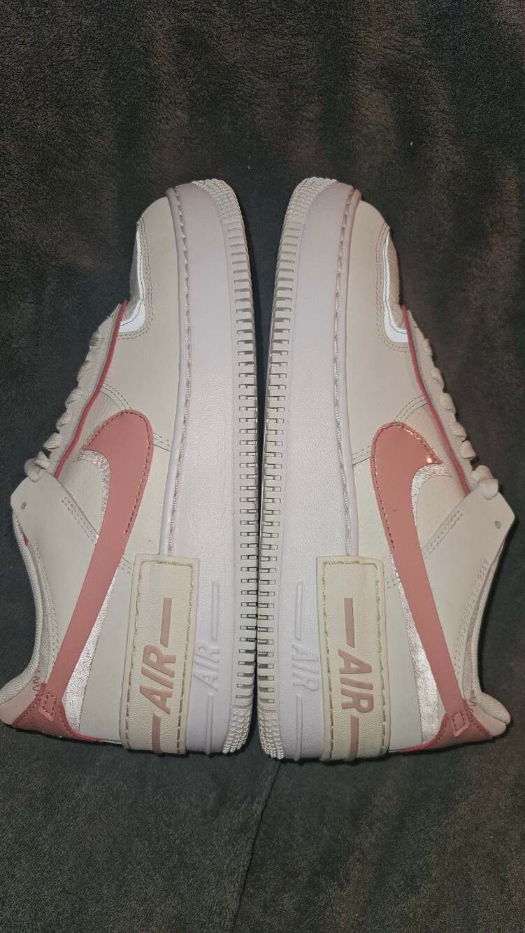 Nike Air Force 1 Shadow Phantom/Pink Oxford Women's Sneakers DZ1847-001 - Picture 6 of 7